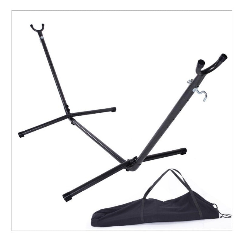 9 Ft Double Hammock With Space Saving Steel Stand Outdoor Portable Carrying Case
