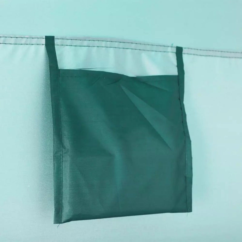 1-2 Person Portable Pop-up Toilet Shower Tent Changing Room Wild Camp Shelter in Army Green