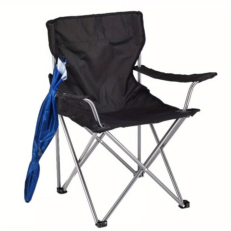 Foldable Camping Beach Chair Detachable Umbrella Adjustable Picnic Canopy Stool