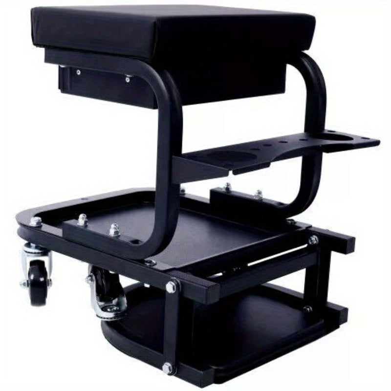 Ultimate Rolling Detailing & Utility Cart, for Cars, Trucks, SUVs, RVs, Home, Garden, Garage & More, Black