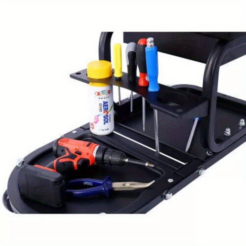 Ultimate Rolling Detailing & Utility Cart, for Cars, Trucks, SUVs, RVs, Home, Garden, Garage & More, Black