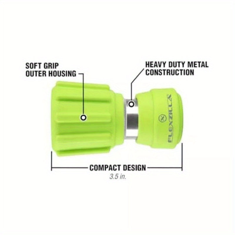 Garden Hose Nozzle - Heavy Duty Twist Action, NFZG62, Zillagreen
