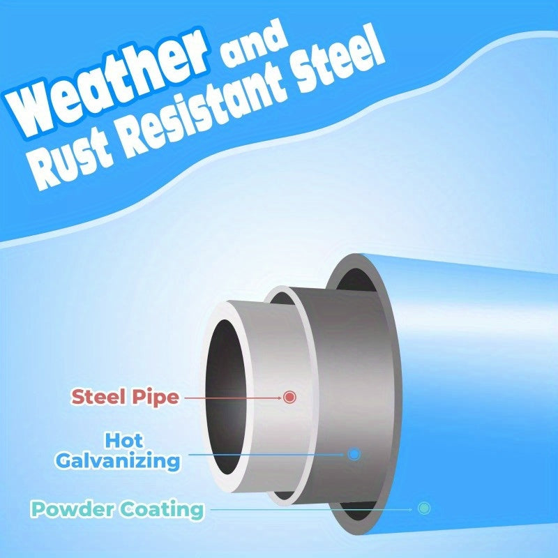 Children Dome Climber Playground Kids Swing Set Climbing Frame Backyard Gym Develop Confidence for Fun Indoor Outdoor XH