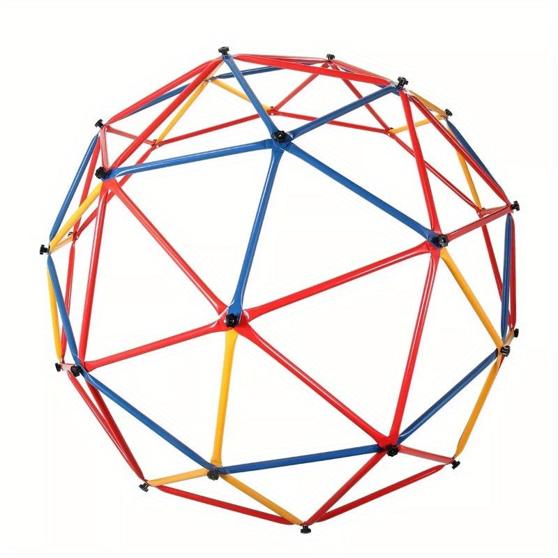 Children Dome Climber Playground Kids Swing Set Climbing Frame Backyard Gym Develop Confidence for Fun Indoor Outdoor XH