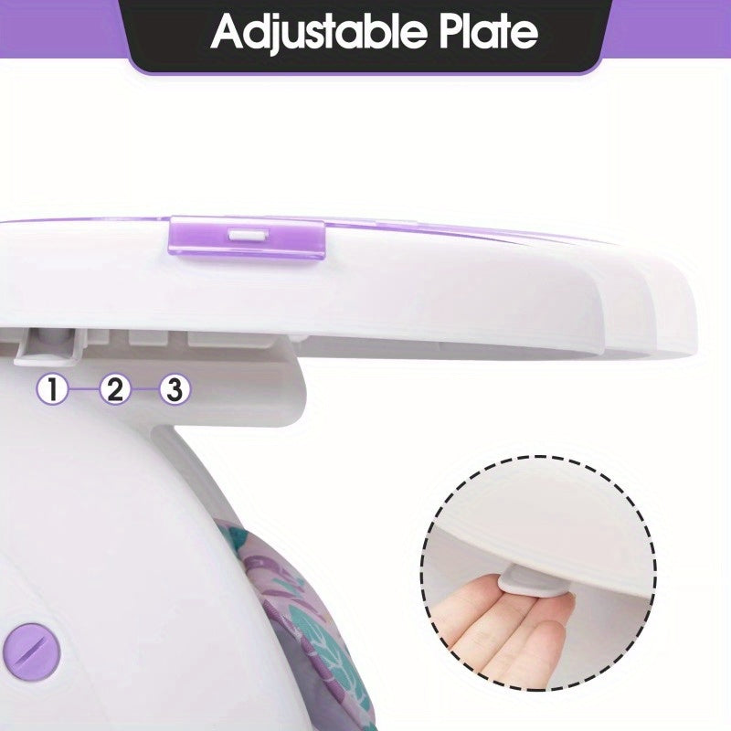 3-in-1 Baby High Chairs Toddler Feeding Play Booster Seat w/ Adjustable Tray