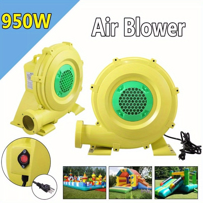 950 Watt Air Blower Pump Fan 1.25HP for Inflatable Bounce House Castle