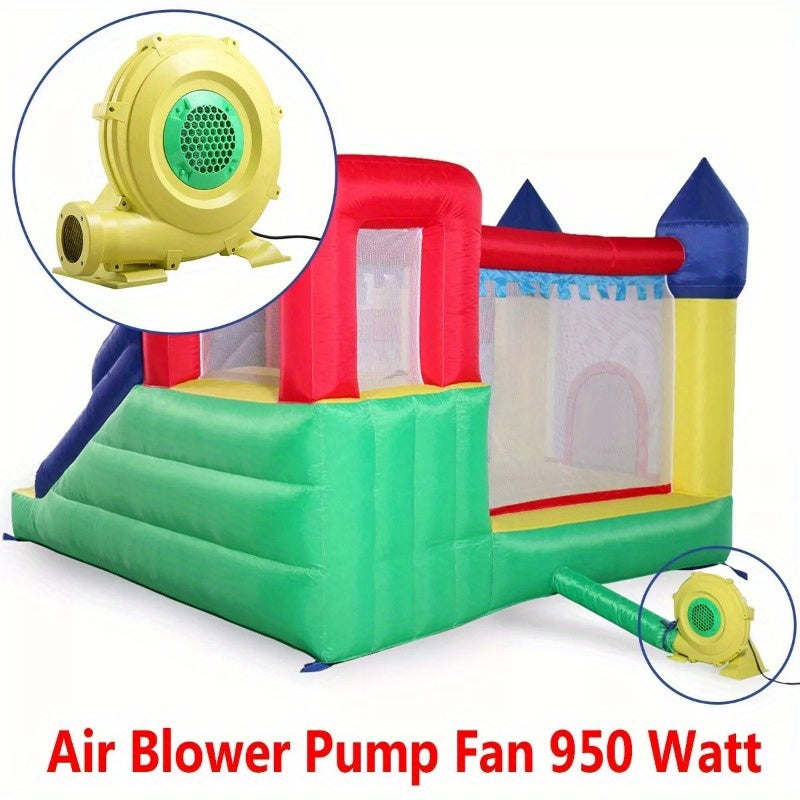 950 Watt Air Blower Pump Fan 1.25HP for Inflatable Bounce House Castle