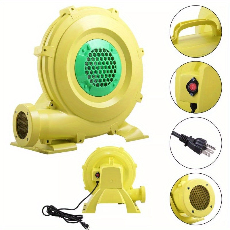 950 Watt Air Blower Pump Fan 1.25HP for Inflatable Bounce House Castle