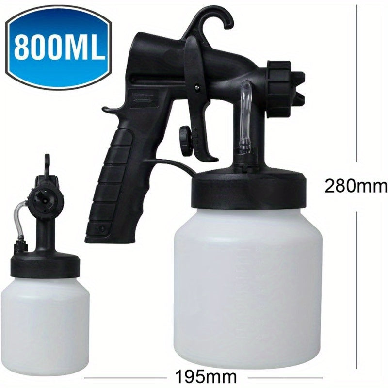 800ML Paint Spray Painter 650W Oil Primer Water Paint Sprayer Machine