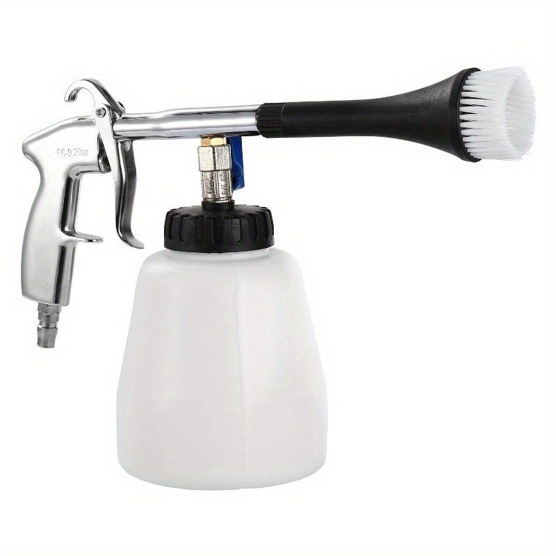 Car Cleaning Gun with Air Pulse Sprayer - Dust Removal Nozzle for Interior/Exterior, Seats, Carpet, Door Panels, and Kitchen