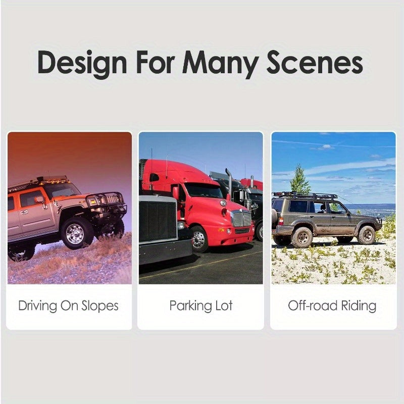 Rubber Wheel Chocks Tire Chocks Wheel Immobilizers with Nylon Rope for RVs Truck