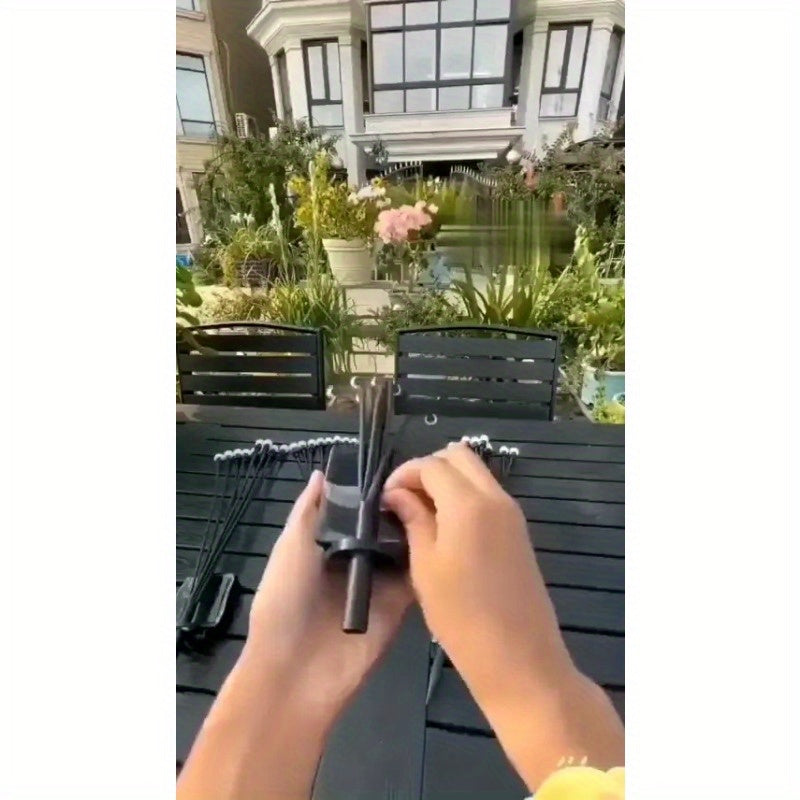 32 LED Solar Firefly Lights - Waterproof Swaying Garden Lamps | Outdoor Landscape Decor (Set of 4)