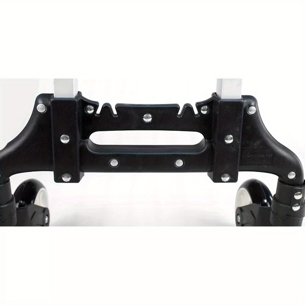 Folding Dolly Cart - 176lb Capacity Hand Truck, Warehouse Platform Moving Trolley