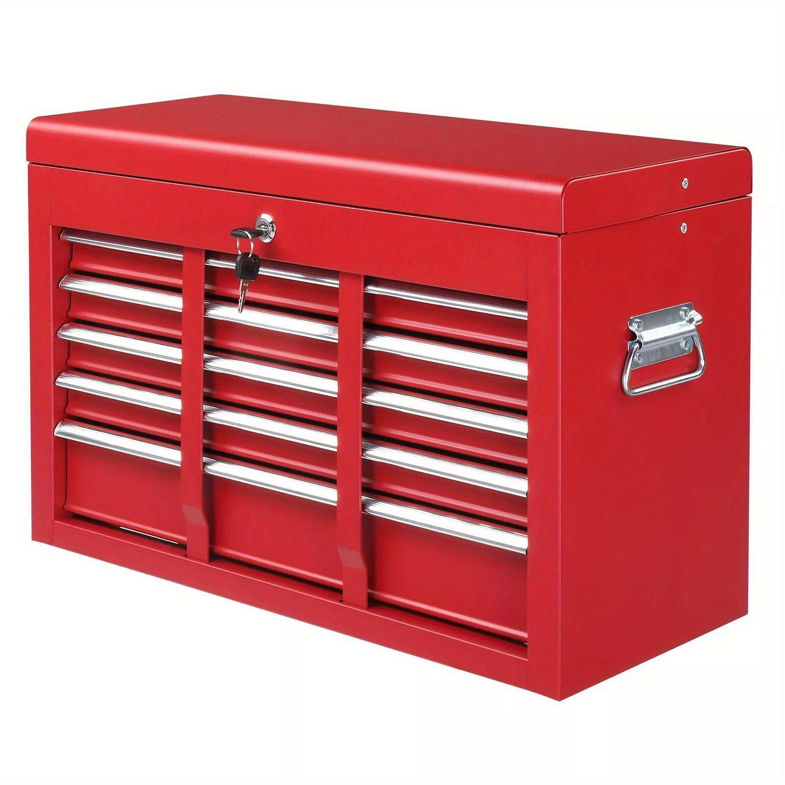 5-Drawer Tool Chest Metal Tool Box Storage Cabinet Organizer with Drawer Liners