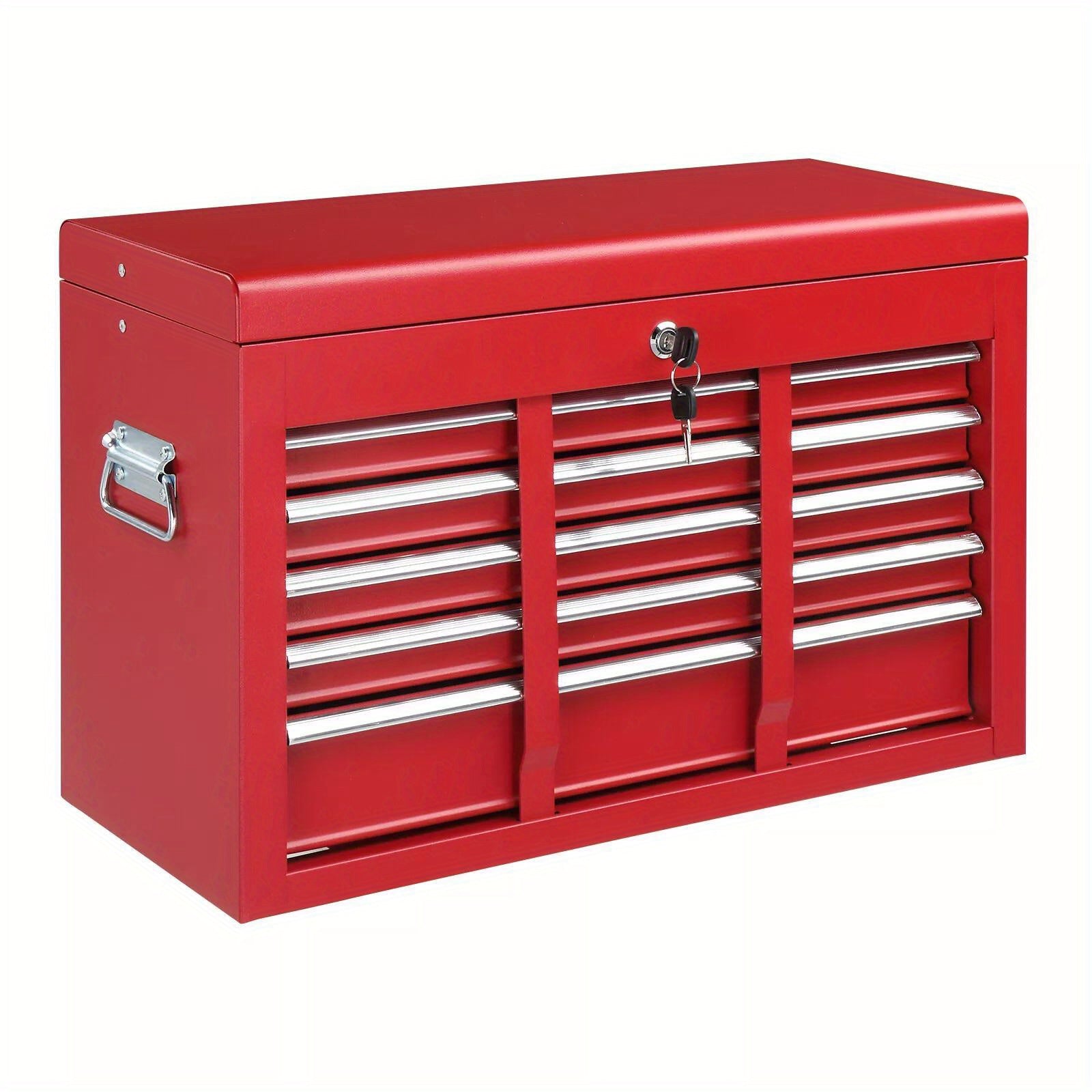 5-Drawer Tool Chest Metal Tool Box Storage Cabinet Organizer with Drawer Liners