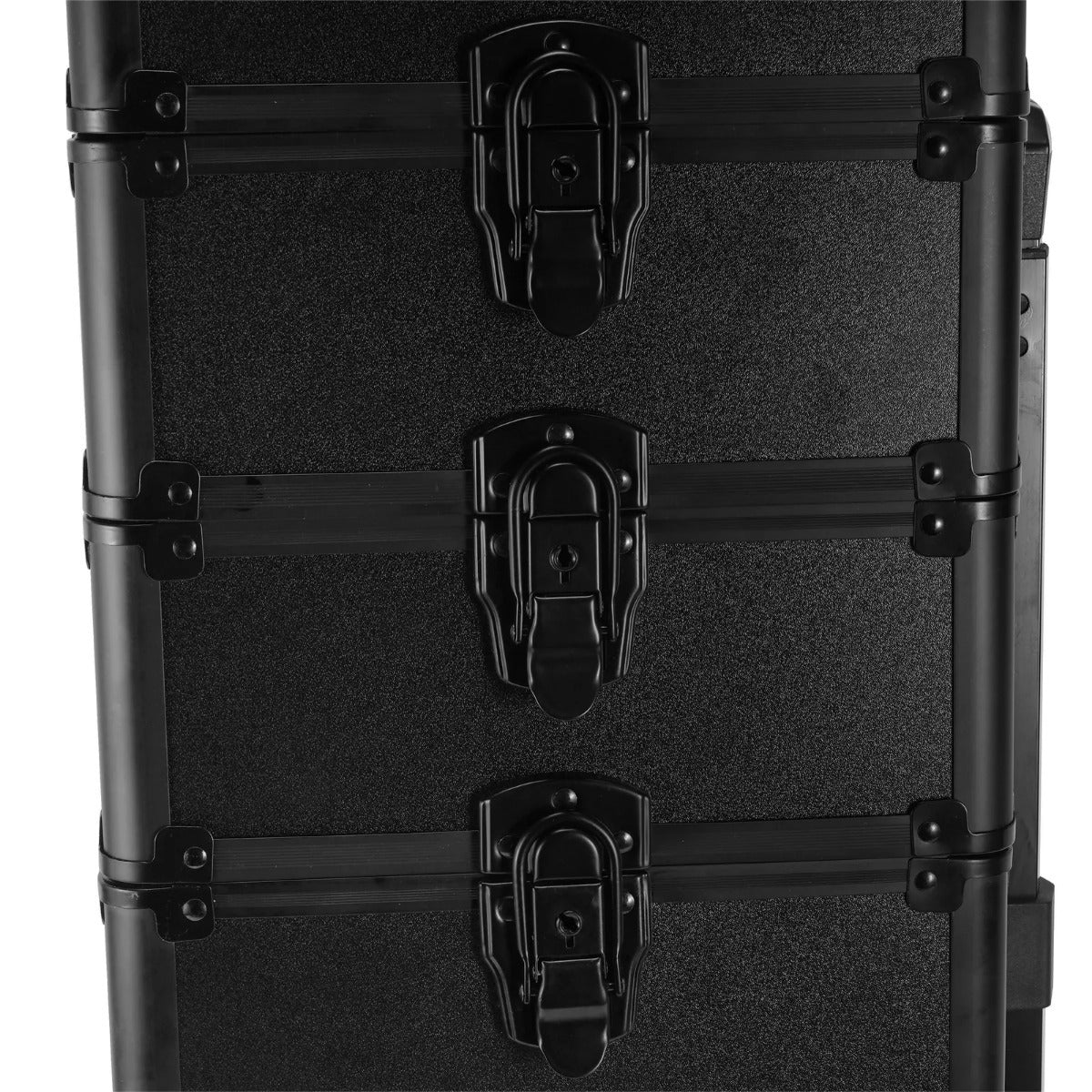 4-in-1 Professional Makeup Rolling Organizer Case with LED Light - Cosmetic Box