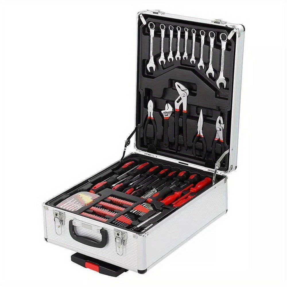 799 PCS Tool Set Mechanics Tool Kit Wrenches Socket w/Trolley Case Box Organize