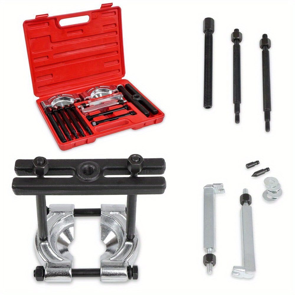 5 Ton Bearing Puller Set - 14pc Gear and Bearing Splitter With 2 and 3in Jaw