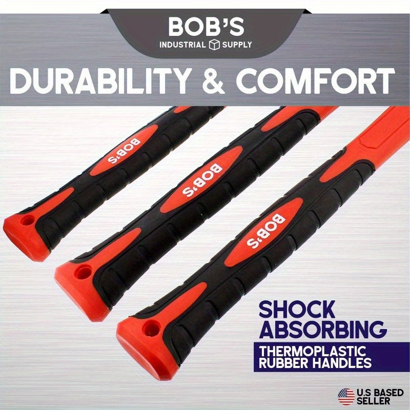 BISupply 5 Piece Hammer Set Mechanic Tool Kit - Nail Hammer Shop Automotive Set