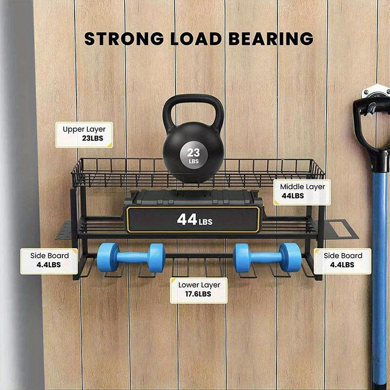 Garage Power Tool Organizer Wall Mount Cordless Drill Holder Tool Storage Rack