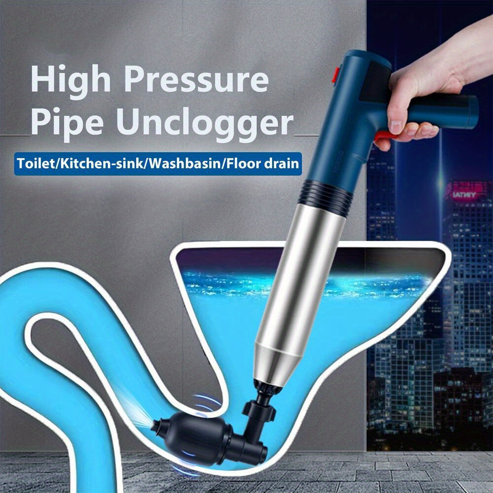 Electric toilet drain pipe high pressure drain pipe dredging machine -