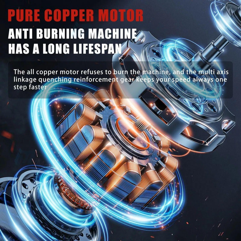 4 Inch & 6 Inch Electric Mini Chainsaw 48V Handheld Cordless Woodworking Cutter with 2 Battery 4 Chain