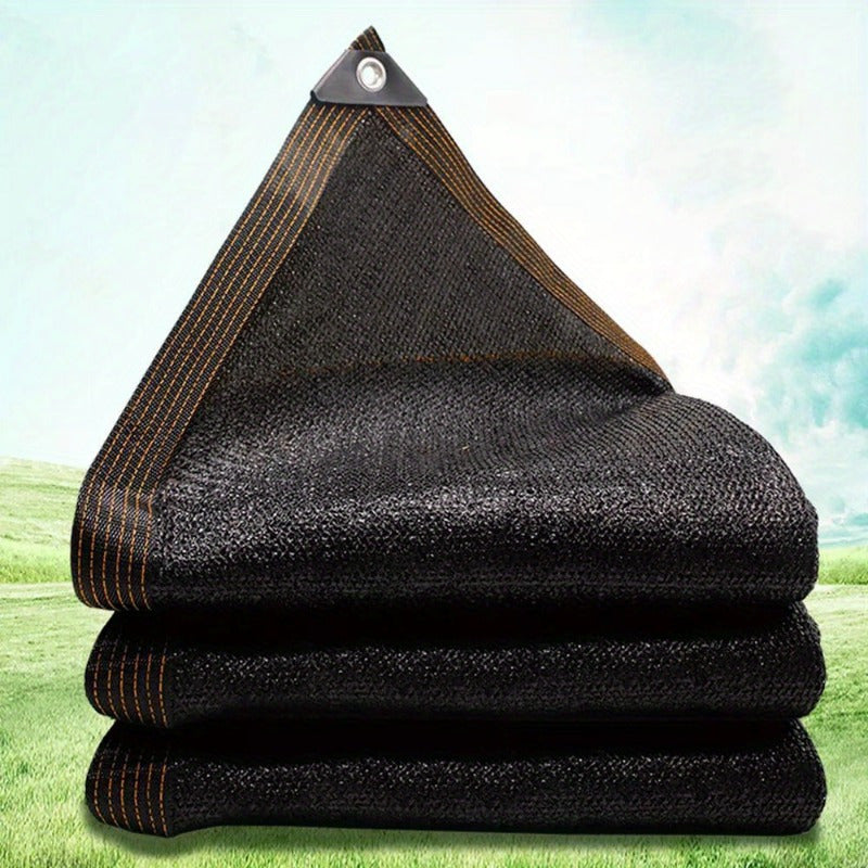 1 Piece 6' x 50' Black Fence Windscreen Privacy Screen Shade Cover Fabric Mesh Garden