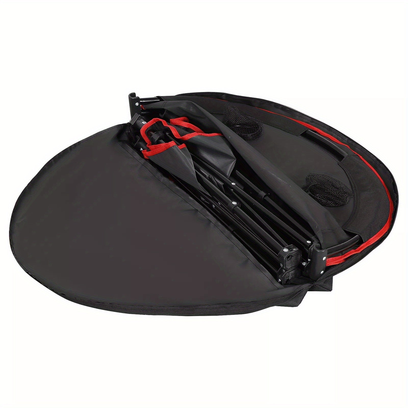 Folding Picnic Table – Portable Outdoor Camping Table with 4 Cup Holders & Bags!