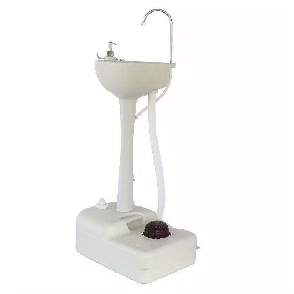 Portable Outdoor Wash Basin Sink - Removable Water Tank with Faucet for Camping