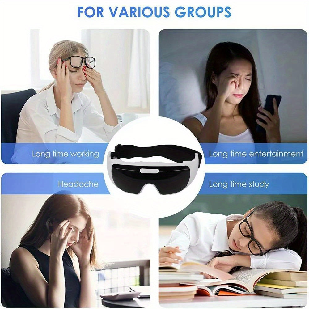 Pain Relieve Fatigue vibration relaxing Machine Electric Magnetic Eye massager