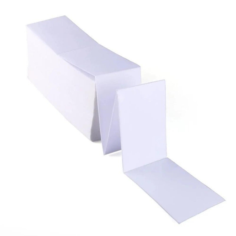 4000 Fanfold 4" x 6" Direct Thermal Labels. Shipping / Barcode Labels Zebra UPS