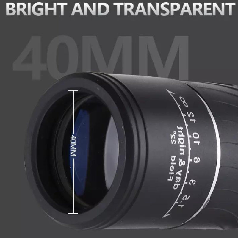 Binoculars With Night Vision40X60 Monocular BAK4 Prism High Power Waterproof