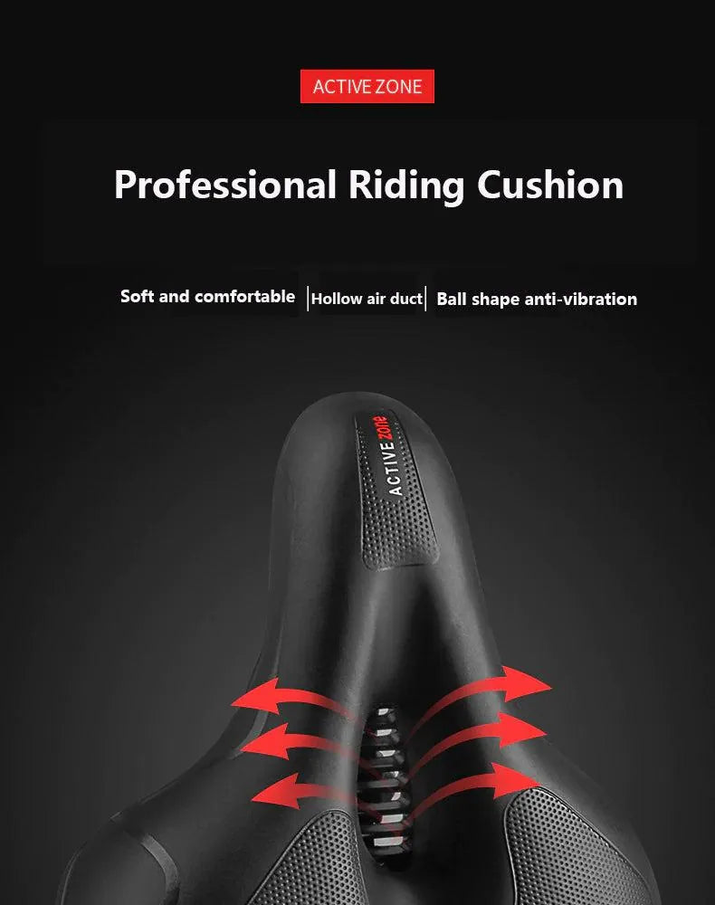 Waterproof Shock Absorbing Bicycle Seat