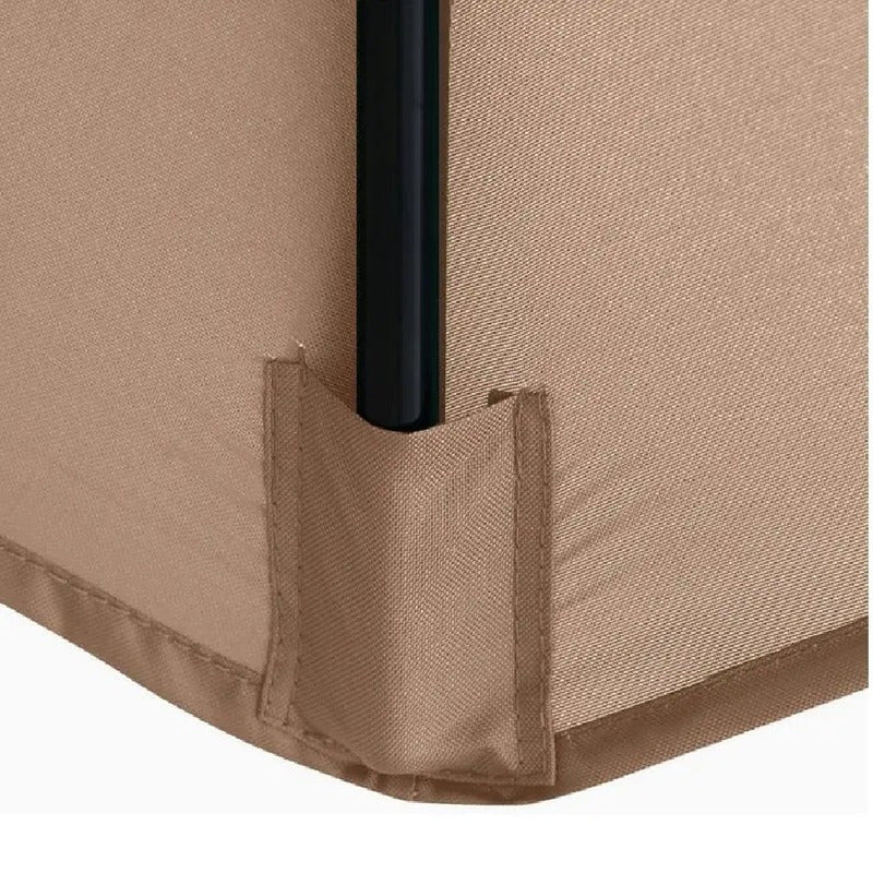 6.5/9/10ft Cantilever Patio Offset Umbrella Replacement Canopy Parasol Top Cover