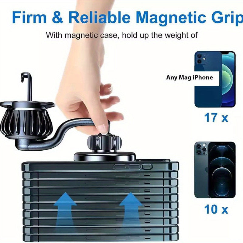 Rotation MagStrong Magnetic 360° Safe Air Vent Car Mount Dashboard Phone Holder