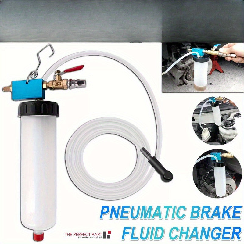 Vacuum Brake Bleeder Car Fuel Tank Fluid Oil Change Pump Equipment Tool Kit -