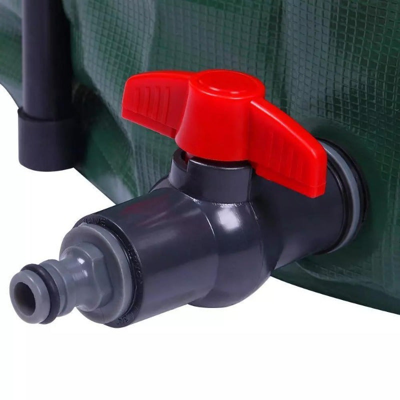 50 Gallon Rain Barrel Folding Portable Water Collection Tank Storage Outdoor