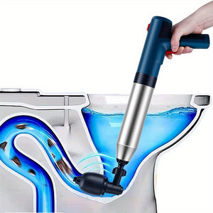 Effective Pipe Unclogging Tool, High-Pressure Air Gun Plunger