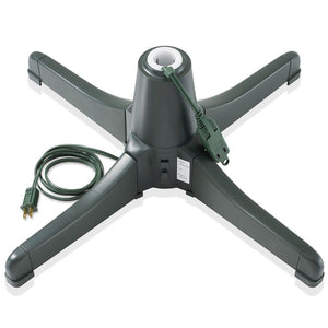 360 Degree Rotating Christmas Tree Stand, Holds 7.5 ft. Trees, 3 Settings -