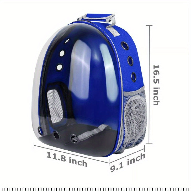 Pet Portable Carrier Backpack Space Capsule Travel Dog Cat Bag Transparent US