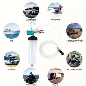 Vacuum Brake Bleeder Car Fuel Tank Fluid Oil Change Pump Equipment Tool Kit -