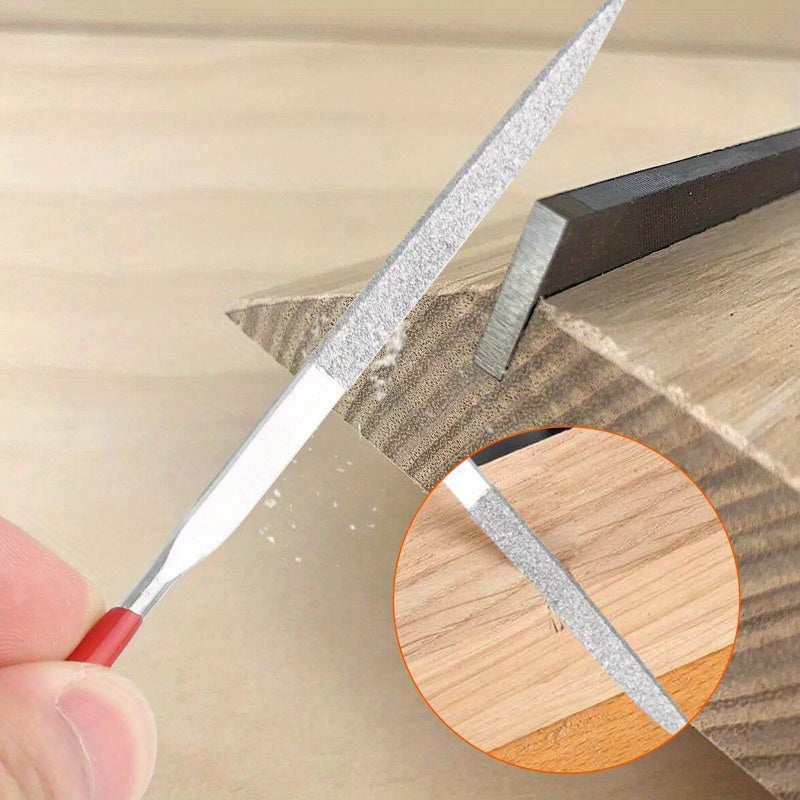 20pcs Diamond Needle File Set Mini Handy Polishing Carving Working Hand Tool Alloy Steel Workshop Equipment 3*140mm