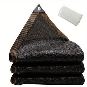 1 Piece 6' x 50' Black Fence Windscreen Privacy Screen Shade Cover Fabric Mesh Garden