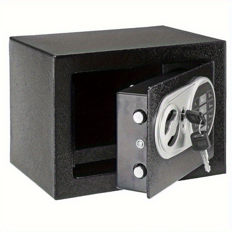 Durable Electronic Small Security Steel Digital Lock Home Office Storage Black