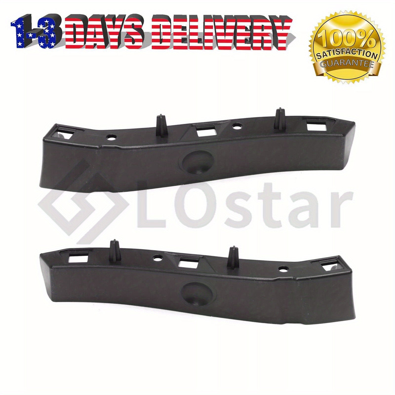 Pair Bumper Face Bar Retainers Brackets Braces Mounting Kit For Chevy Colorado
