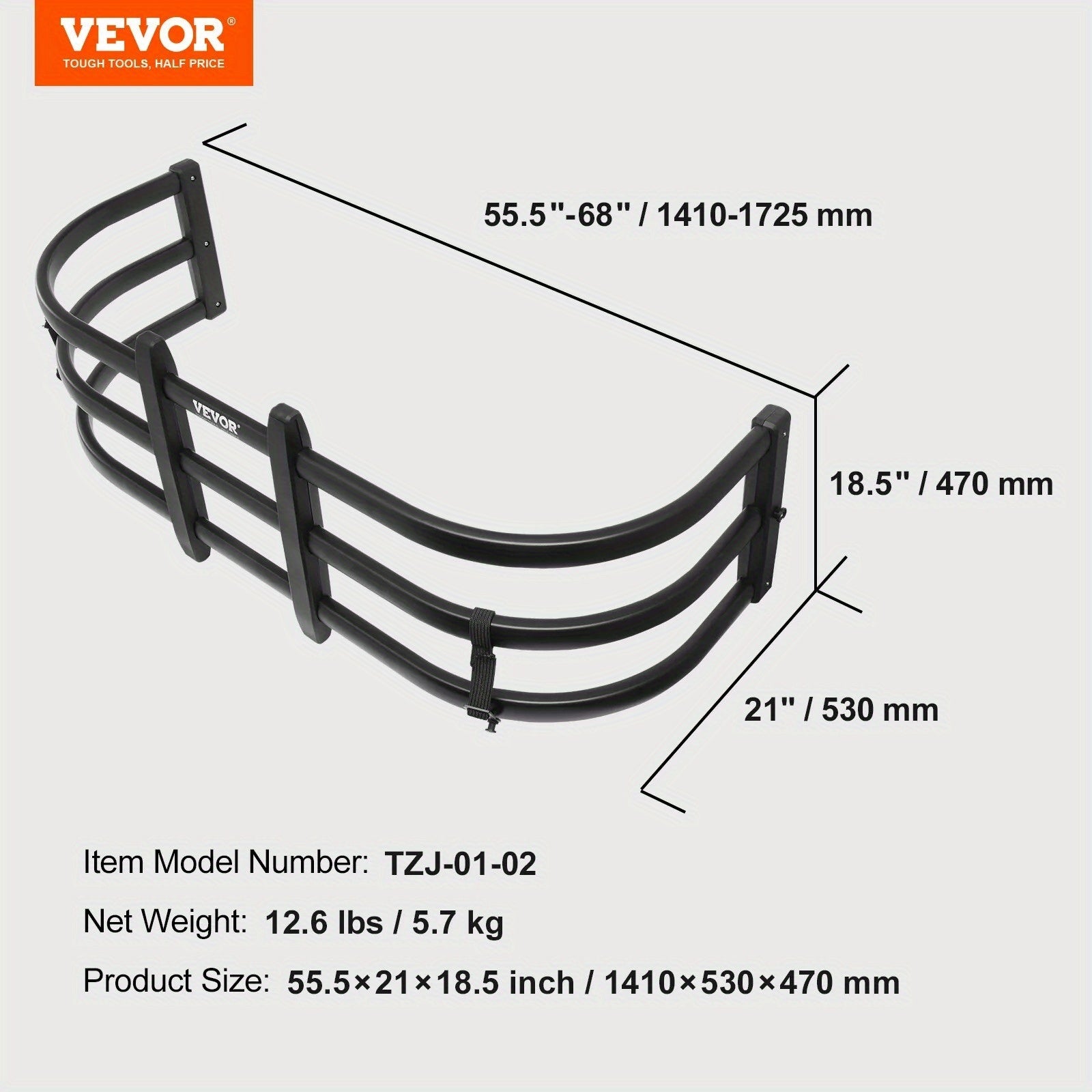 Retractable Truck Bed Extender for Ford F150, Dodge Ram, GMC Tailgate Extension