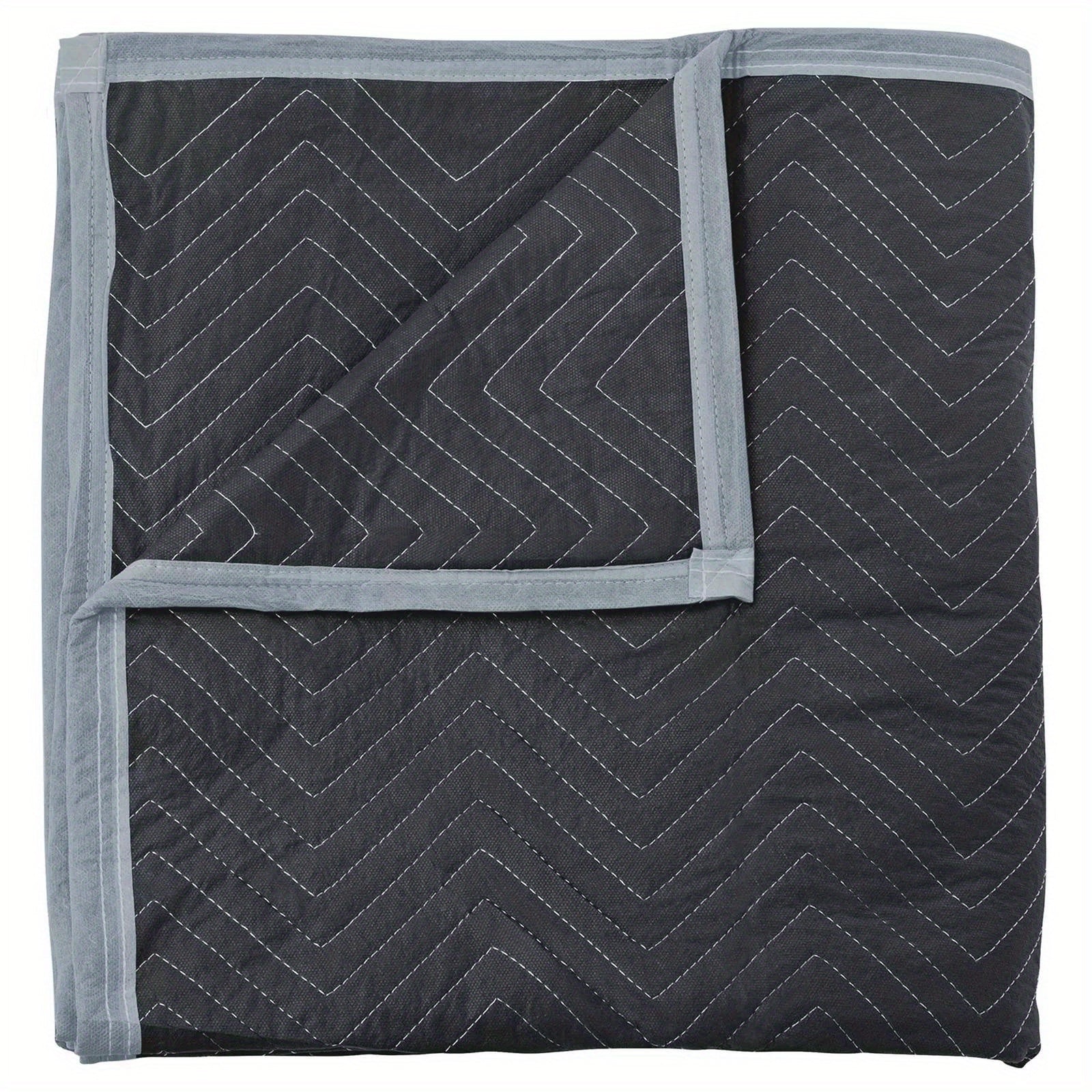 6 Moving Blanket Furniture Pads - Ultra Thick Pro - 40" x 72" Black