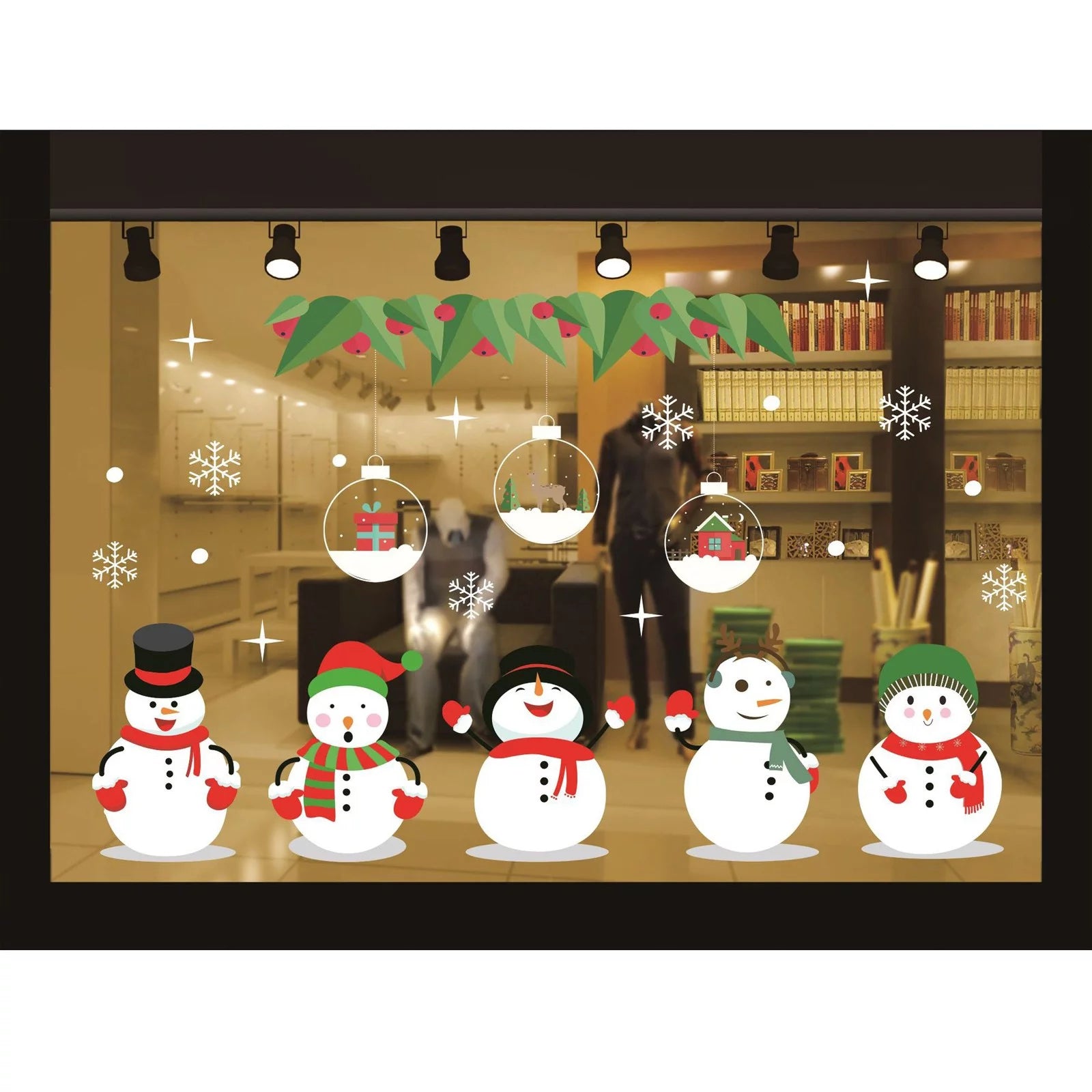 Clearance Christmas Wall Decals , Merry Christmas Wall Art Removable Home Vinyl Window Wall Stickers Decal Decor