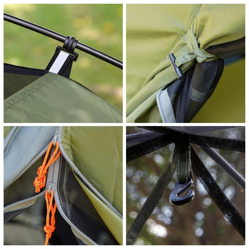 1-2 Person Backpacking Tent for 4-Season - Winter Waterproof Tent for Camping US