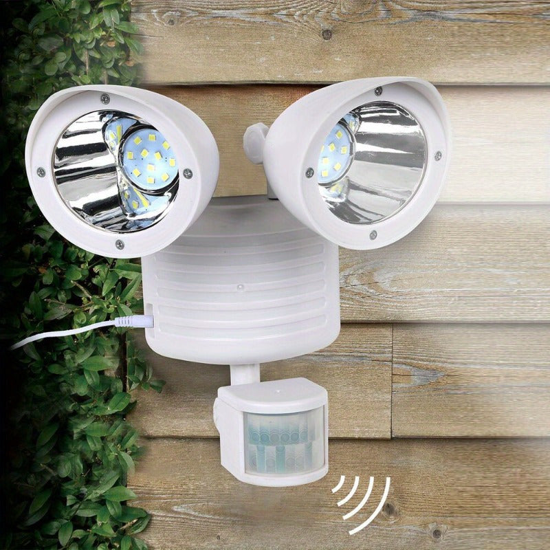 22 LED Solar Flood Light Dual Security Detector Spot Light Motion Sensor Lamp